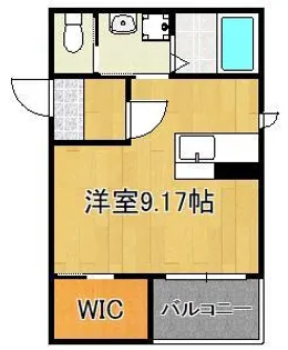 BRAVE BASE 陣原東【3階】の間取り