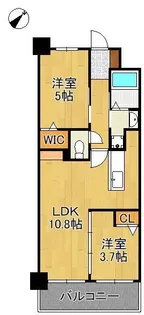 コンダクトレジデンスHIGUCHIMACHI【2階】の間取り