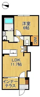 メゾンMB【1階】の間取り