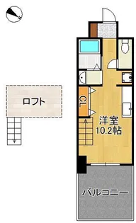 RISO CORE【3階】の間取り