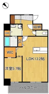 RISO CORE【5階】の間取り