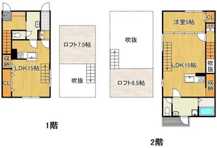 Land+HAMAMACHI【1階】の間取り
