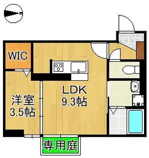 エスト・プラージュ【1階】の間取り