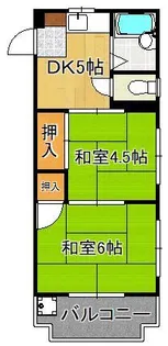 シャトレ松尾【2階】の間取り