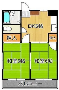 シャトレ松尾【4階】の間取り