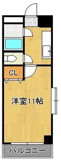 1Kの間取り画像