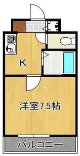トーカンキャステール菅原【3階】の間取り