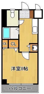 ピエドラブランカ西本町【6階】の間取り