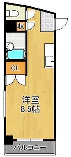 No.13 ラ・リージェンシー【5階】の間取り