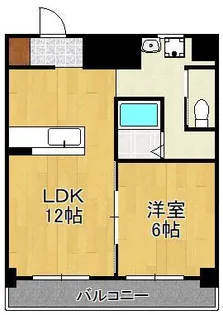 スペースワールド南ビル【2階】の間取り