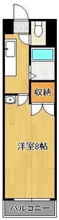S・K City八幡【4階】の間取り