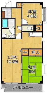 ポサーダけやき【4階】の間取り