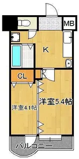 ノースステイツ幸町【7階】の間取り