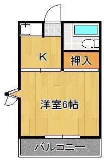 ONE FLAT GION【3階】の間取り