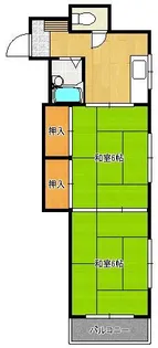 プレアール初音【5階】の間取り