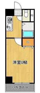 アリビオ八幡【11階】の間取り