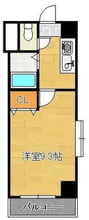 アリビオ八幡【6階】の間取り