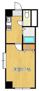 アリビオ八幡【9階】の間取り