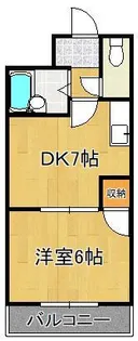 ヴィレッジ皆好園【3階】の間取り