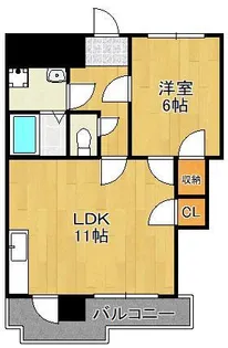 ヴィレッジ皆好園【9階】の間取り