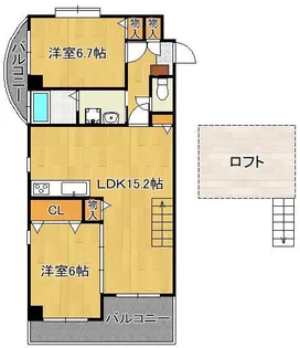 サンシャインⅣ【10階】の間取り