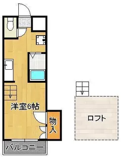シティベール花尾【1階】の間取り