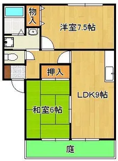 WINDIA日ノ出【1階】の間取り