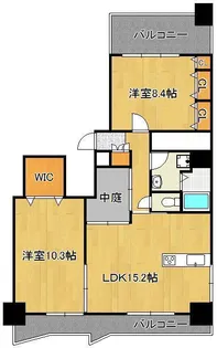 Basic B.L.D YAHATA【13階】の間取り