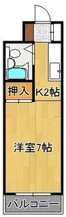 PLEAST枝光【4階】の間取り