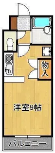 ジュネス天籟【3階】の間取り