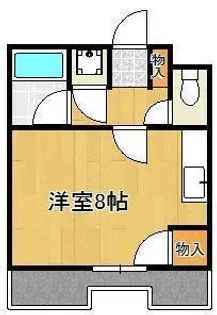 シティライフ新池【1階】の間取り