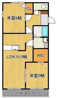 セラヴィ【2階】の間取り