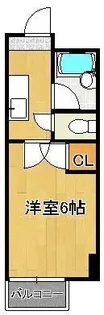 シャトレ白川町【4階】の間取り