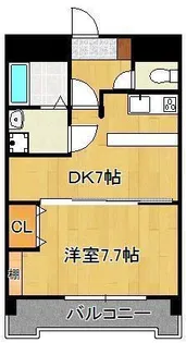 シャルマン・エルディオⅡ【5階】の間取り