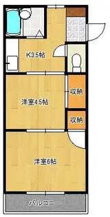 プレアール茶屋町【1階】の間取り