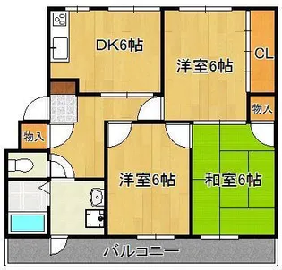 サンピア金比羅【2階】の間取り