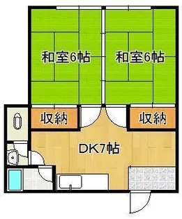 メゾン丸町【1階】の間取り