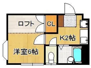 フレグランス伊藤【1階】の間取り