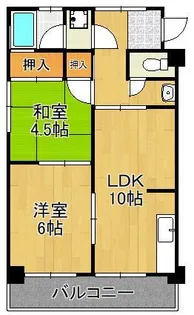 マイニチビル【4階】の間取り