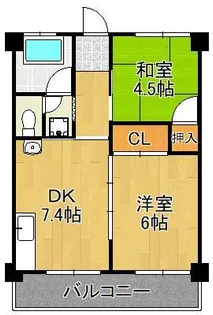 マイニチビル【5階】の間取り