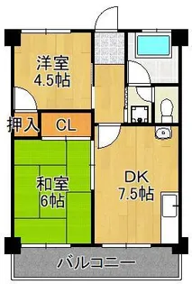 マイニチビル【5階】の間取り