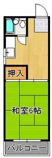 シャトレ新池【2階】の間取り