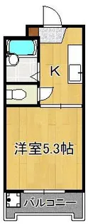 ユースハイツMD【3階】の間取り