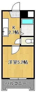 ユースハイツMD【5階】の間取り
