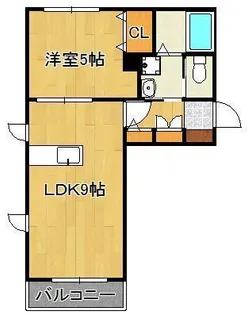 高見の杜【1階】の間取り