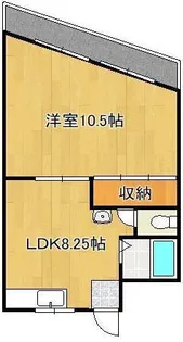 クローバーハイツ【3階】の間取り