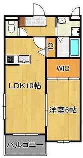 プレステージ中原東【3階】の間取り