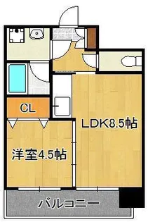 Hamiel千防【5階】の間取り