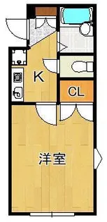 アルシュ八幡東【1階】の間取り