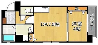 シンフォニー祗園【3階】の間取り